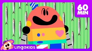 THE BEST OF BABY BOT 🚀 🤖 Educational Cartoons Compilation  Lingokids [upl. by Kcirdet]