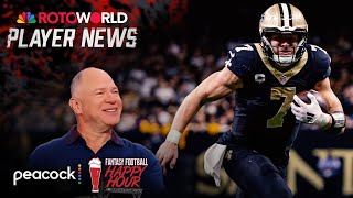 Taysom Hill has epic Week 11 while Jerry Jeudy shines  Fantasy Football Happy Hour  NFL on NBC [upl. by Eremaj518]