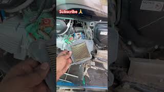 Splendor bs6 air filter not clean shortvideo [upl. by Yelich638]