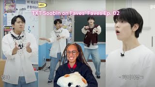 TXT Soobin on Faves Faves Ep 2 Reaction [upl. by Calbert844]