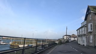 4K Evening Drive 🌤️ Newlyn  Penzance Cornwall Uk [upl. by Iniffit]