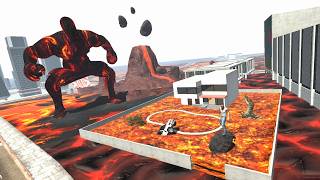 Franklin Fight Lava God in Indian Bike Driving 3D [upl. by Kahle883]