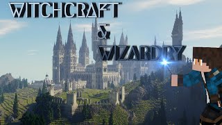 MINECRAFT BUT IM A WIZARD  Witchcraft And Wizardry [upl. by Maggee]