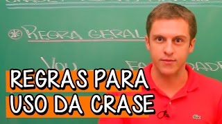 COMO USAR CRASE  REDAÇÃO  DESCOMPLICA [upl. by Murvyn]