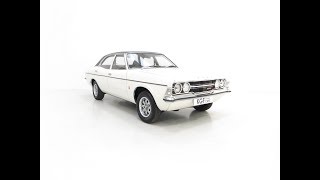 An Iconic Top of the Range Ford Cortina Mk3 2000 GXL with 62518 Miles  SOLD [upl. by Coit]