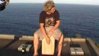 The quotRockboxquot cajon demonstration by Leo Hartley [upl. by Sone373]