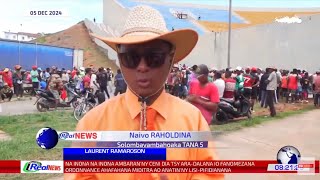 REAL NEWS  NY VAOVAO MARINA MIVANTANA O5 DECEMBRE 2024 madagascar [upl. by Atterrol]