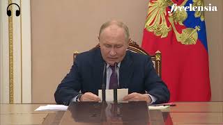 Full statement of President Putin on nuclear warning to the West over Ukraine ENRU translation [upl. by Attenyt]