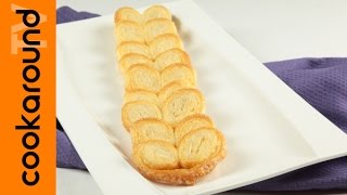 Ventagli dolci con la pasta sfoglia  Dolci semplici da fare [upl. by Suollecram]