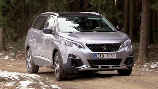 New Peugeot 5008  Road offroad Driving footage 2018 [upl. by Rahs]