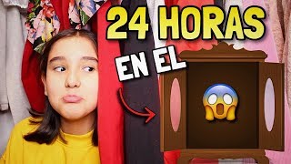 24 HORAS EN EL ARMARIO 😱  Gibby [upl. by Annauqaj]