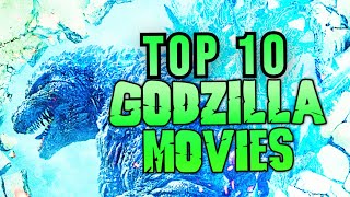 TOP 10 GODZILLA MOVIES godzilla kaijumovie [upl. by Raymonds367]