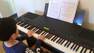 5 Years Old Piano Solo  Beethoven 5th Symphony [upl. by Animor]