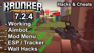 Krunkerio 724 Free Hacks amp Cheats WORKING [upl. by Yztim]