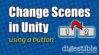 UNITY  How to load a scene in unity  3 Methods  How to change a scene on Button click in Unity [upl. by Oidualc]