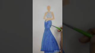 Fashion illustration portfolio fashion illustration portfolio portrait art shorts youtube [upl. by Esiuole]