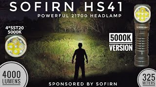 SOFIRN HS41 5000K Version Review amp Beamshots Comparison with Armytek Wizard C2 Pro Max LR White [upl. by Huberto]