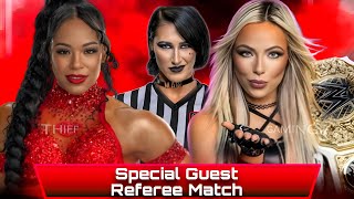 WWE 2K24 • Special Guest Referee Match  Bianca Belair VS Liv Morgan  WWE [upl. by Wavell478]