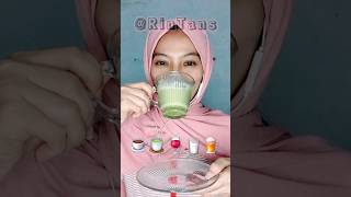 asmr makan sesuai emoji 🤤 asmr emojichallenge asmreating eating [upl. by Brod49]