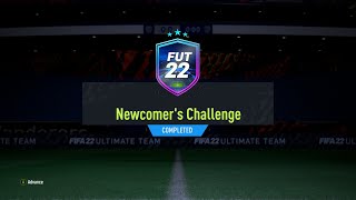 FIFA 22 Newcomers Challenge SBC 3  Total Cost 1600 Coins [upl. by Nylla]