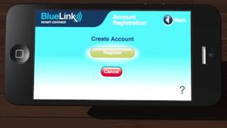 Braeburn BlueLink Smart Connect App  Thermostat Model 73007305 Registration [upl. by Marka]