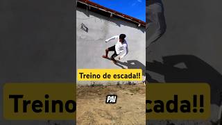 treino de escalada na parede estilo parkour 🥷🔥 parkour treino escalada ninja [upl. by Donaldson238]