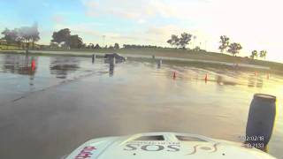 NSW WRX Club  Eastern Creek skid pan John Malkovich EVO 6 [upl. by Basia132]