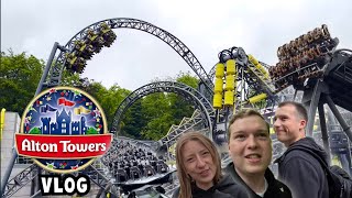 Englands BESTER und größter Freizeitpark Alton Towers  Vlog 169 [upl. by Gould889]