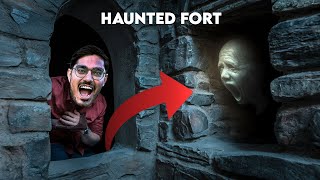 Visiting a Haunted Fort at Night रात को भूतिया किले पे चढ गए😱 फिर भागना पड़ा [upl. by Zingg]