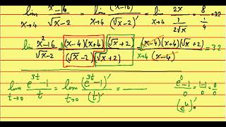 Calculus I Lecture 28 LHospitals Rule Indeterminate Forms [upl. by Anum809]