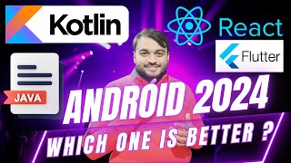 Roadmap  Best Technology For Android App Development  React Native  JAVA  Kotlin  Flutter Hindi [upl. by Elli]