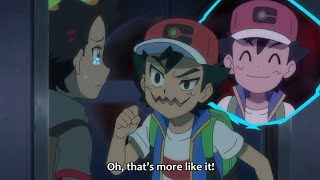 Possesed Ash Likes To Irritate Poor Goh  Pokemon Journeys Episode 91 [upl. by Enirtak50]