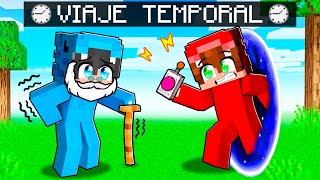 Viajé en el Tiempo para Trollear a Mis Amigos en Minecraft [upl. by Cordelie]