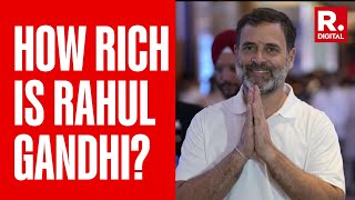 What Is Rahul Gandhis Bank Balance Properties Congress Leader Reveals Wealth In Poll Affidavit [upl. by Schaffer]