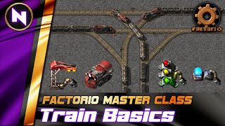 Getting Started with TRAINS amp SIGNALS  Everything You Need To Know  Factorio TutorialGuideHowto [upl. by Attenat]