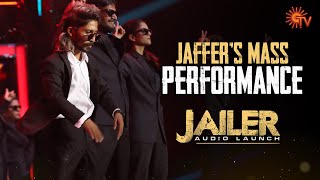 Jaffers Dance Performance  Jailer Audio Launch [upl. by Anayhd380]