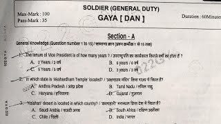 Army GD Question Paper 2020  Aro Gaya 01Nov2020 Original Question Paper 2020 [upl. by Ahsad]