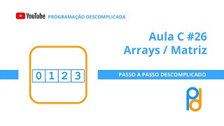 Linguagem C  Aula 26  Array  Matriz [upl. by Toille]