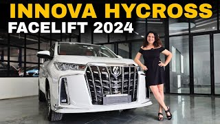 Innova Hycross got a Facelift 2024 😍 [upl. by Carlye]