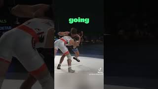 Headlock City Will Detar throws 4 headlocks and wins national title wrestling [upl. by Norvin]