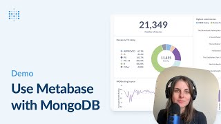 Use Metabase with MongoDB  Metabase tutorial [upl. by Elleinahc]