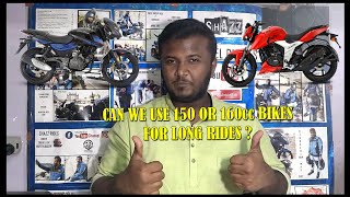 Can We use 150cc or 160cc Bikes for Long Distance rides Tamil  ShazzRides 50 [upl. by Asirehc]