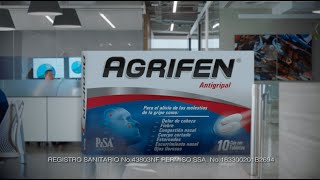 Agrifen Antigripal  Combate los sintomas de la gripe [upl. by Dekeles]