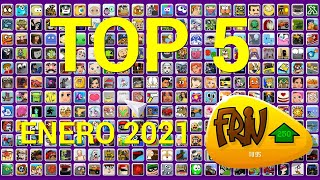 TOP 5 Mejores Juegos Frivcom de ENERO 2021 [upl. by Bekha]