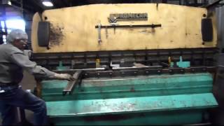 Promecam Upacting Hydraulic Press Brake Model RG103 110 Ton Capacity [upl. by Ansev23]