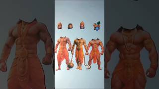 Ram Rasiya Hu Main Ram Sumiran Karun 🙏🏻😍 Hanuman Krishna Bajrangbali wrong head shorts ashortaday [upl. by Nwahsiek]