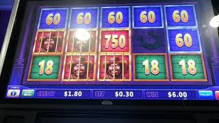 Locked up Loot Locked and loaded pokie slot win [upl. by Urdna]