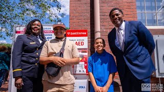 DGSDELIVERS  AED SaveStation in Eastern Market [upl. by Stagg]