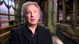 Alan Rickman Interview Deathly Hallows Part 2 [upl. by Leonelle]