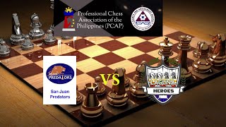 PCAP Highlights Laguna Heroes vs San Juan Predators Rapid Play [upl. by Cocke]